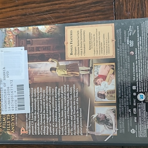 NARNIA DVD - Picture 2 of 2